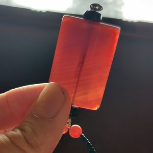 Carnelian Gemstone Necklace Boho Hippy Healing